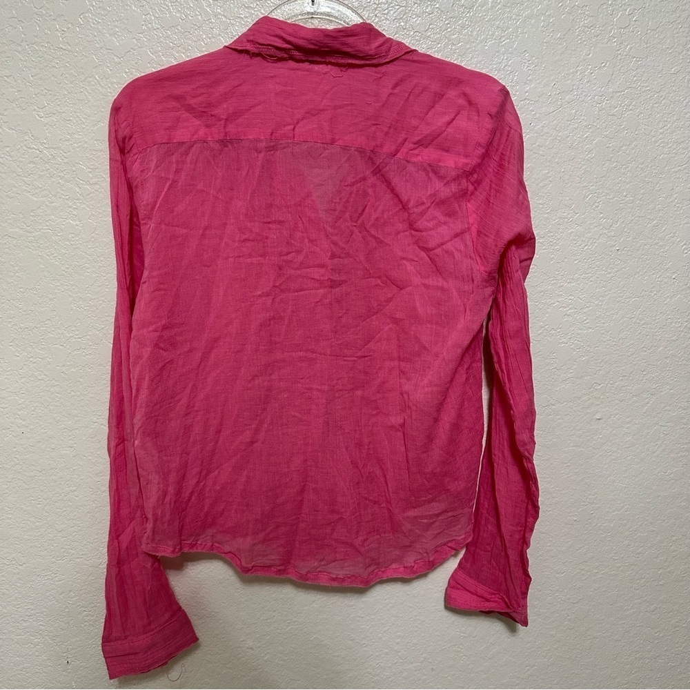 New Free People drew tuxedo shirt - Picture 7 of 11